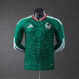 MÉXICO MUNDIAL I 2026 HOMBRE (MANGA LARGA) VERSIÓN JUGADOR