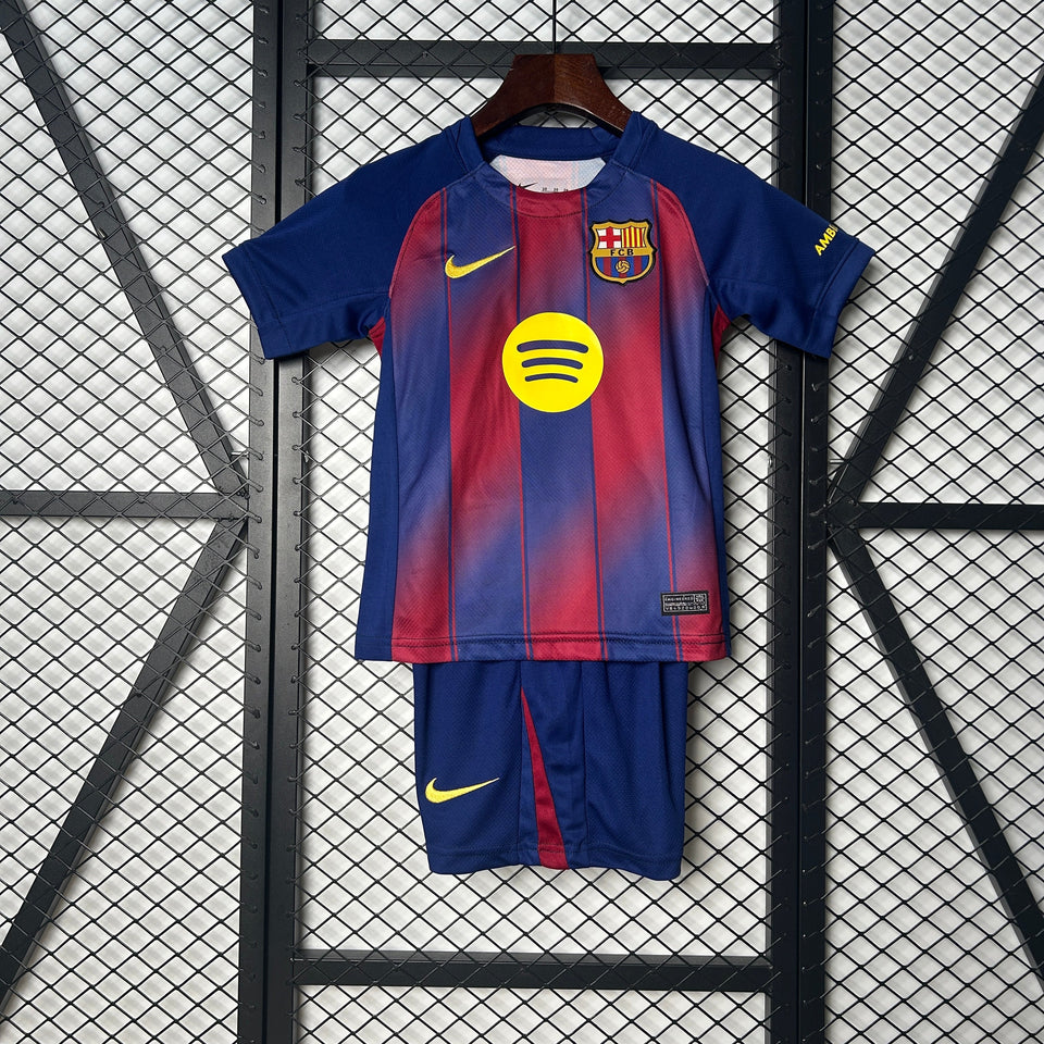 BARCELONA I 25/26 CONJUNTO INFANTIL