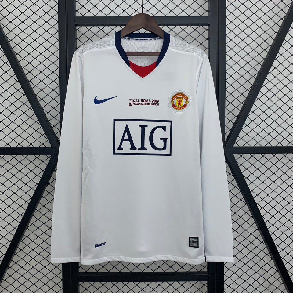 MANCHESTER UNITED II FINAL CHAMPIONS LEAGUE MANGA LARGA 2008 HOMBRE